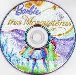 carátula cd de Barbie Y Las Tres Mosqueteras - Custom - V4