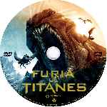 carátula cd de Furia De Titanes - 2010 - Custom - V11