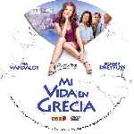 carátula cd de Mi Vida En Grecia - Custom - V2