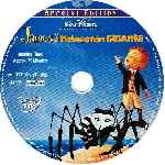 cartula cd de James Y El Melocoton Gigante - Custom