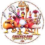 carátula cd de Chicken Run - Evasion En La Granja - Custom - V2