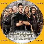 carátula cd de Stargate Atlantis - Temporada 05 - Custom