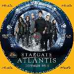 carátula cd de Stargate Atlantis - Temporada 05 - Disco 02 - Custom - V2