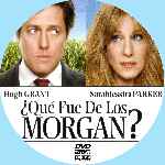 cartula cd de Que Fue De Los Morgan - Custom - V5