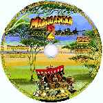 carátula cd de Madagascar 2 - Custom - V5