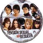 carátula cd de Tension Sexual No Resuelta