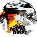 cartula cd de The Fast And The Furious - Tokyo Drift - Custom - V3