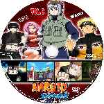carátula cd de Naruto Shippuden - Disco 08 - Custom - V2