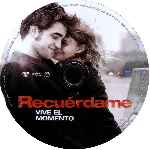 cartula cd de Recuerdame