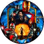 carátula cd de Iron Man 2 - Custom - V10