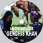 carátula cd de Los Dos Caballos De Genghis Khan - Custom