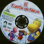 carátula cd de Backyardigans - El Fuerte De Nieve - Region 4 - V2