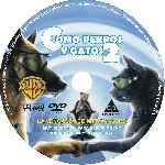 carátula cd de Como Perros Y Gatos 2 - La Venganza De Kitty Galore - Custom - V2