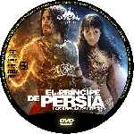 carátula cd de El Principe De Persia - Las Arenas Del Tiempo - Custom - V2