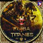 carátula cd de Furia De Titanes - 2010 - Custom - V22