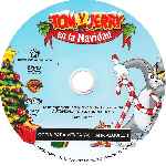 carátula cd de Tom Y Jerry - En La Navidad