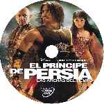 carátula cd de El Principe De Persia - Las Arenas Del Tiempo - Custom - V3