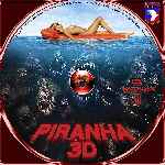 carátula cd de Piranha 3d - Custom