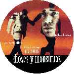 carátula cd de Dioses Y Monstruos - Custom