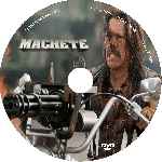 carátula cd de Machete - Custom - V02