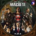 carátula cd de Machete - Custom - V03