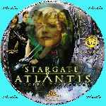 carátula cd de Stargate Atlantis - Temporada 03 - Disco 01 - Custom - V2