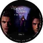 carátula cd de The Vampire Diaries - Temporada 01 - Disco 05 - Custom 