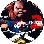 carátula cd de Chucky 2 - El Muneco Diabolico - Custom - V2