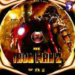 carátula cd de Iron Man 2 - Custom - V11