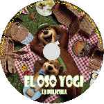carátula cd de El Oso Yogi - La Pelicula - Custom