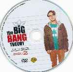 carátula cd de The Big Bang Theory - Temporada 02 - Disco 02 - Region 1