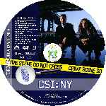 carátula cd de Csi Ny - Temporada 01 - Disco 01 - Custom - V3