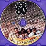 carátula cd de Los 80 - Temporada 02 - Capitulos 19-20 - Region 4