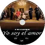 carátula cd de Io Sono L Amore - Yo Soy El Amor - Custom