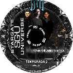 carátula cd de Stargate Universe - Temporada 02 - Disco 01 - Custom