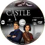 carátula cd de Castle - Temporada 01 - Custom - V2