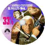 carátula cd de Agarralo Como Puedas 33 Y Un Tercio - El Insulto Final - Custom - V2