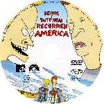 carátula cd de Beavis Y Butt-head Recorren America - Custom - V2