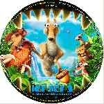 carátula cd de Ice Age 3 - El Origen De Los Dinosaurios - Custom - V08