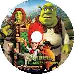 carátula cd de Shrek 4 - Shrek - Felices Para Siempre - El Capitulo Final - Custom - V2