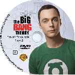 carátula cd de The Big Bang Theory - Temporada 03 - Disco 02 - Custom