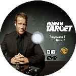 cartula cd de Human Target - Temporada 01 - Disco 01 - Custom
