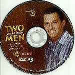 carátula cd de Two And A Half Men - Temporada 07 - Disco 02 - Region 4