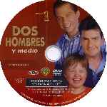 cartula cd de Dos Hombres Y Medio - Temporada 01 - Disco 01