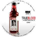carátula cd de True Blood - Sangre Fresca - Temporada 03 - Disco 01- Custom - V2