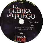 carátula cd de La Guerra Del Fuego - Custom