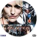 carátula cd de Battlestar Galactica - El Plan - Custom - V2
