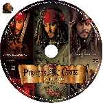 cartula cd de Piratas Del Caribe - 01-03 - Custom - V2