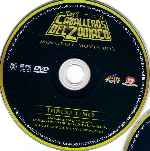 carátula cd de  Los Caballeros Del Zodiaco - Memorial Movie Box - Disco 01 - Region 1-4