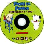 carátula cd de Padre De Familia - Temporada 03 - Disco 01